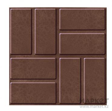 Плитка песчано-полимерная (450х450х30)(шоколад)