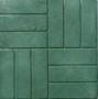 Плитка песчано-полимерная (450х450х30)(зеленая)