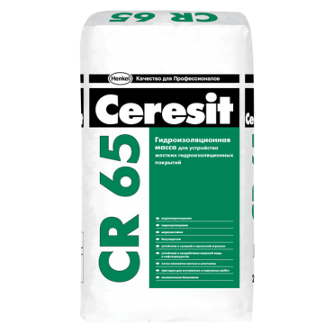 Церезит СR65 Цементная гидроизоляционная масса (20кг)